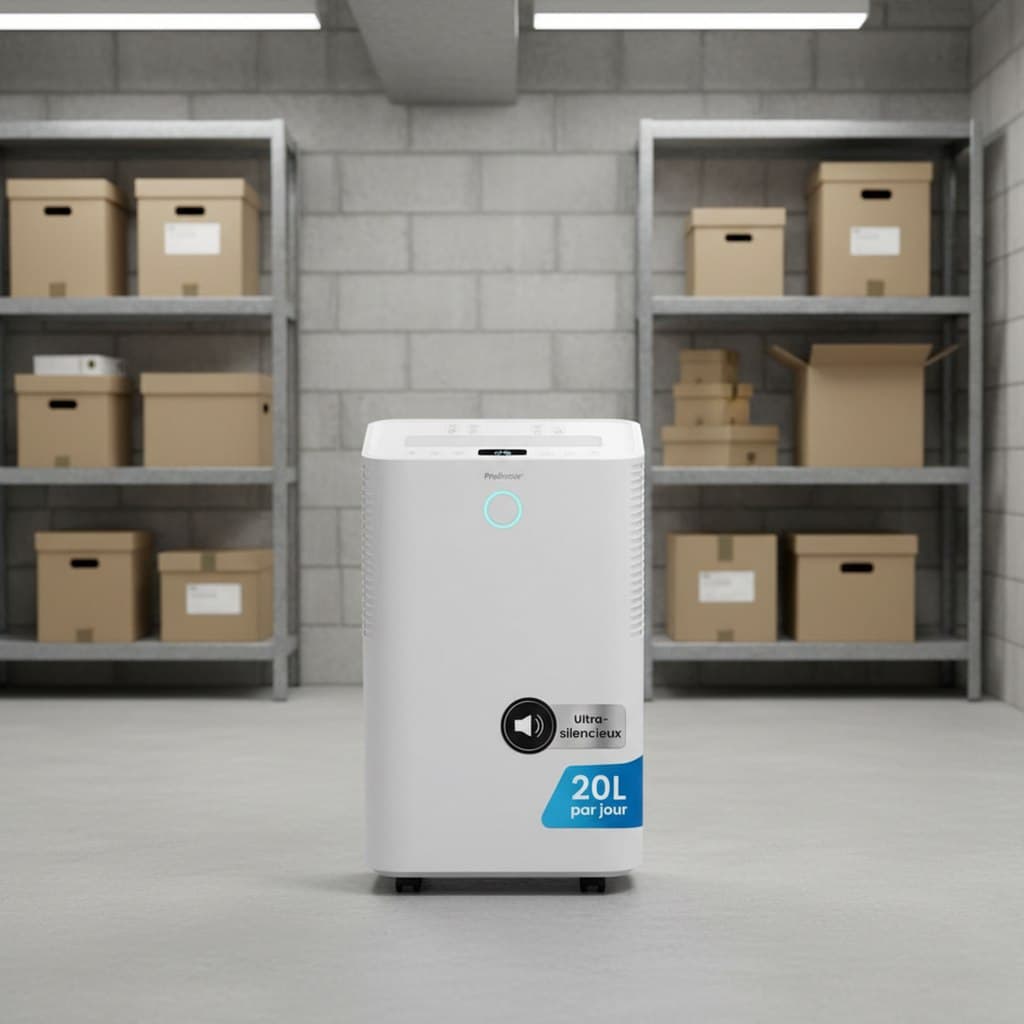 Pro Breeze OmniDry Déshumidificateur Compresseur Wi-Fi 20L/jour