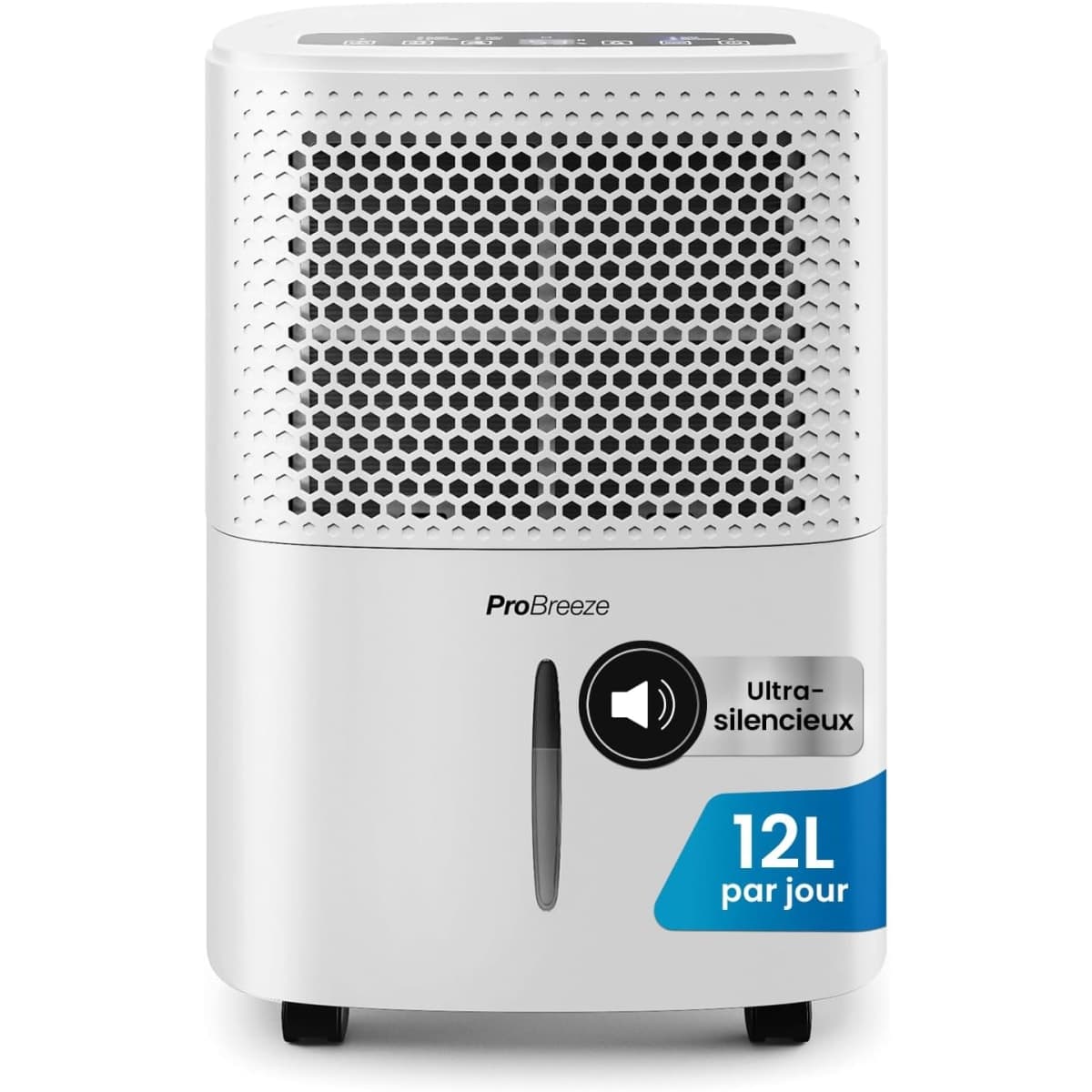 Pro Breeze Déshumidificateur d'Air Silencieux 12L/jour